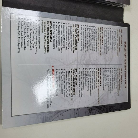 Anthony Robbins Ultimate Edge - Personal Power Classic Edition Part 2 (7-CD Set) - Picture 4 of 5